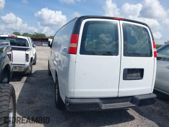 2012 Chevrolet Express Cargo with VIN 1GCSGAFX6C1143077, listed as a IAAI auction lot 42346840 with 223,594 mi miles and . Bid and sale history available at DreamBid. Image 3.