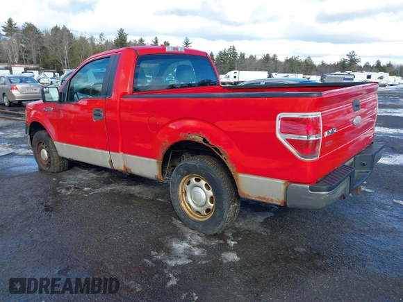2011 Ford F-150 XL with VIN 1FTMF1CM5BKD83218, listed as a IAAI auction lot 41495522 with 135,745 mi miles. Bid and sale history available at carsss.com. Image 3.