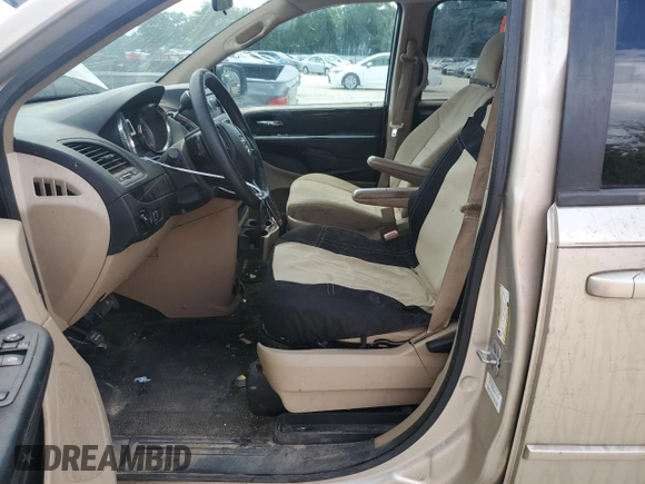 2013 Dodge Grand Caravan SE with VIN 2C4RDGBG3DR693415, listed as a Copart auction lot 54848235 with 114,063 mi miles and Salvage Title. Bid and sale history available at DreamBid. Image 7.