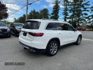 2020 Mercedes-Benz GLS 450 z VIN 4JGFF5KE0LA160663, wystawiony jako Copart lot #56887105 z przebiegiem 96 438 mil mil oraz Tytuł czysty. Historia ofert i sprzedaży dostępna na DreamBid. Obrazek 3.