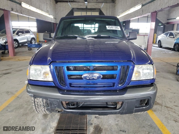 2006 Ford Ranger XLT with VIN 1FTZR45E96PA66913, listed as a Copart auction lot 45481395 with 131,520 mi miles and Salvage Title. Bid and sale history available at carsss.com. Image 5.