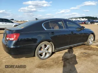2008 Lexus GS 350 with VIN JTHBE96S380036184, listed as a Copart auction lot 44456745 with 315,638 mi miles and Clean Title. Bid and sale history available at carsss.com. Image 3.