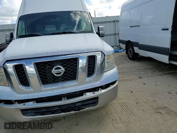 2012 Nissan NV SV with VIN 1N6BF0LY7CN100156, listed as a Copart auction lot 51868045 with Not provided miles and Salvage title. Bid and sale history available at DreamBid. Image 14.