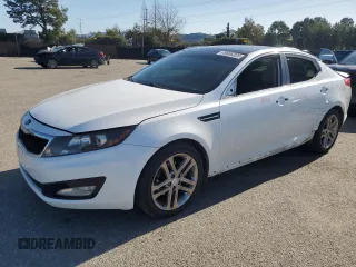 2013 Kia Optima EX with VIN 5XXGN4A78DG167651, listed as a Copart auction lot 49806335 with 122,285 mi miles and Salvage Title. Bid and sale history available at carsss.com. Image 1.