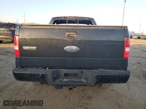 2008 Ford F-150 STX with VIN 1FTRX14W38FC03898, listed as a Copart auction lot 49074085 with Not provided miles and Clean title. Bid and sale history available at DreamBid. Image 6.