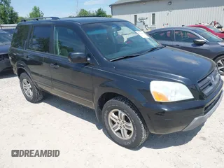 2003 Honda Pilot EX z VIN 2HKYF18683H620926, wystawiony jako IAAI lot #42302509 z przebiegiem 198 581 mil mil oraz . Historia ofert i sprzedaży dostępna na DreamBid. Obrazek 1.