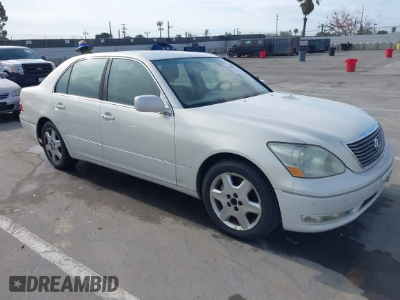 2004 Lexus LS 430 with VIN JTHBN36F140165275, listed as a IAAI auction lot 42182212 with 246,908 mi miles and . Bid and sale history available at DreamBid. Image 1.