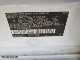 2013 Toyota RAV4 EV with VIN 2T3YL4DV9DW002242, listed as a Copart auction lot 87971525 with 71,116 mi miles and Salvage Title. Bid and sale history available at carsss.com. Image 13.