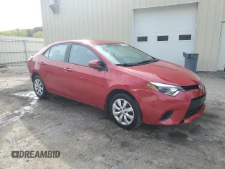 2014 Toyota Corolla L with VIN 2T1BURHE8EC144815, listed as a Copart auction lot 55920915 with 39,570 mi miles and Salvage title. Bid and sale history available at DreamBid. Image 4.