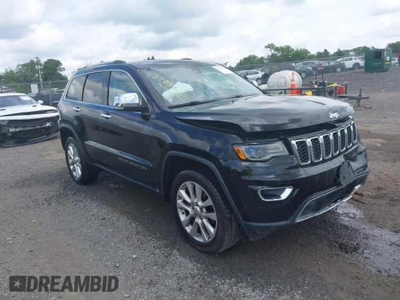 2017 Jeep Grand Cherokee Limited z VIN 1C4RJFBG2HC802920, wystawiony jako IAAI lot #42705126 z przebiegiem 161 489 mil mil oraz . Historia ofert i sprzedaży dostępna na DreamBid. Obrazek 1.