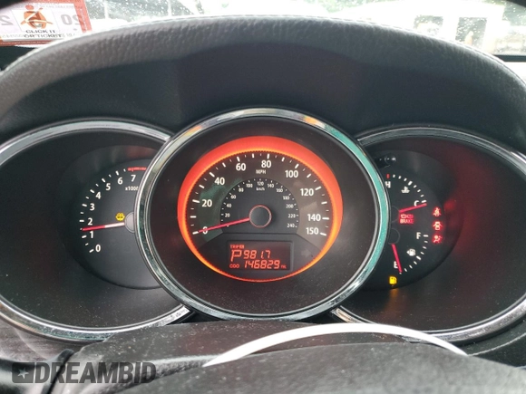 2013 Kia Sorento SX with VIN 5XYKWDA27DG364852, listed as a Copart auction lot 60194635 with 146,829 mi miles and Salvage title. Bid and sale history available at DreamBid. Image 9.