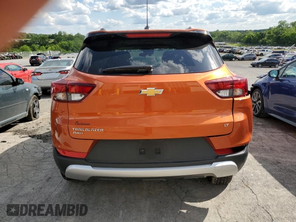 2022 Chevrolet TrailBlazer LT with VIN KL79MRSL2NB037485, listed as a Copart auction lot 56896854 with 5,355 mi miles and . Bid and sale history available at DreamBid. Image 6.