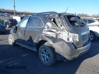 2015 Chevrolet Equinox LT with VIN 1GNALBEK2FZ135588, listed as a IAAI auction lot 41883968 with 167,023 mi miles. Bid and sale history available at carsss.com. Image 3.