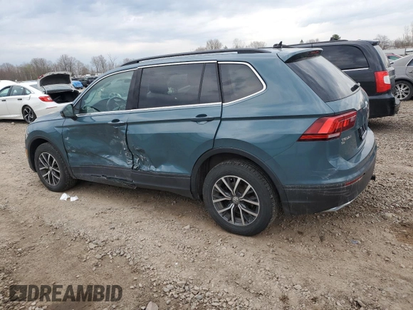 2019 Volkswagen Tiguan SE with VIN 3VV2B7AX0KM132572, listed as a Copart auction lot 54511475 with 65,394 mi miles and Salvage Title. Bid and sale history available at DreamBid. Image 2.