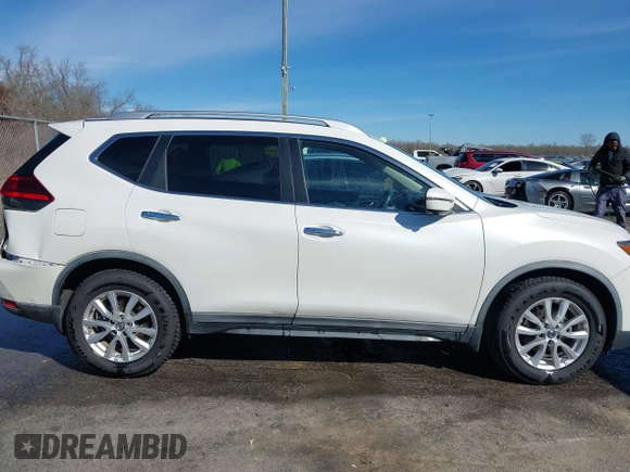 2017 Nissan Rogue S with VIN KNMAT2MT8HP608721, listed as a IAAI auction lot 41705227 with 147,480 mi miles and . Bid and sale history available at DreamBid. Image 13.