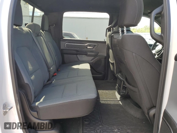 2022 Ram 1500 Big Horn with VIN 1C6RREMT2NN480011, listed as a Copart auction lot 46630725 with 77,951 mi miles and Salvage Title. Bid and sale history available at carsss.com. Image 10.