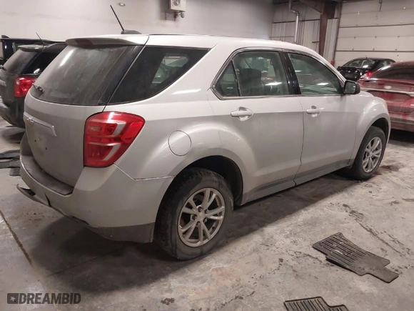 2017 Chevrolet Equinox LS with VIN 2GNFLEEK9H6301563, listed as a IAAI auction lot 41620084 with 131,690 mi miles. Bid and sale history available at carsss.com. Image 4.