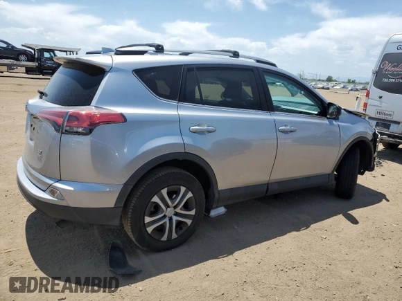 2017 Toyota RAV4 LE with VIN 2T3BFREV7HW561030, listed as a Copart auction lot 61284245 with 90,690 mi miles and Salvage title. Bid and sale history available at DreamBid. Image 3.