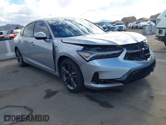2023 Acura Integra w/A-Spec Package with VIN 19UDE4H30PA024622, listed as a IAAI auction lot 41772683 with 25,131 mi miles and . Bid and sale history available at DreamBid. Image 1.
