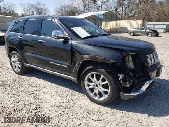2014 Jeep Grand Cherokee Summit с VIN 1C4RJEJG4EC245676, выставлен на аукционе Copart как лот 46925295 с пробегом 130 394 миль миль и Списание • Salvage title. История ставок и продаж доступна на DreamBid. Изображение 4.