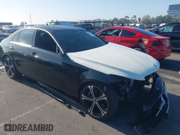 2022 Mercedes-Benz C 300 with VIN W1KAF4GB1NR055504, listed as a IAAI auction lot 42035044 with 26,585 mi miles and . Bid and sale history available at DreamBid. Image 1.
