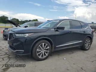 2025 Acura MDX Technology with VIN 5J8YE1H44SL018036, listed as a Copart auction lot 63976975 with 5,761 mi miles and Clean title. Bid and sale history available at DreamBid. Image 1.