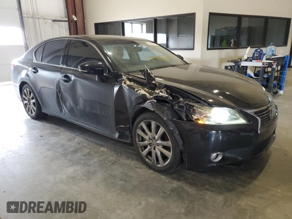 2013 Lexus GS 350 with VIN JTHBE1BL5D5027810, listed as a Copart auction lot 45490105 with 121,268 mi miles and Salvage Title. Bid and sale history available at carsss.com. Image 4.