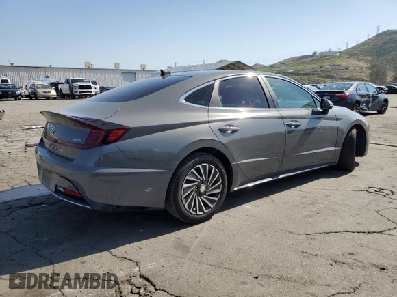 2020 Hyundai Sonata Hybrid Limited with VIN KMHL54JJ0LA012530, listed as a Copart auction lot 53171094 with 93,588 mi miles and Salvage Title. Bid and sale history available at carsss.com. Image 3.