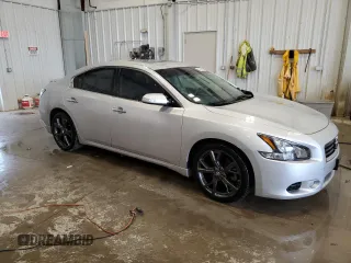 2014 Nissan Maxima S with VIN 1N4AA5AP9EC479301, listed as a Copart auction lot 55404625 with 54,751 mi miles and Non repairable. Bid and sale history available at DreamBid. Image 4.