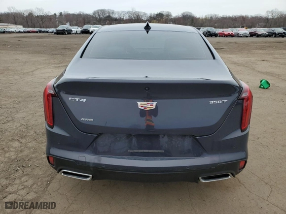 2024 Cadillac CT4 Luxury with VIN 1G6DK5RK2R0131430, listed as a Copart auction lot 51353345 with 2,425 mi miles and Salvage Title. Bid and sale history available at carsss.com. Image 6.