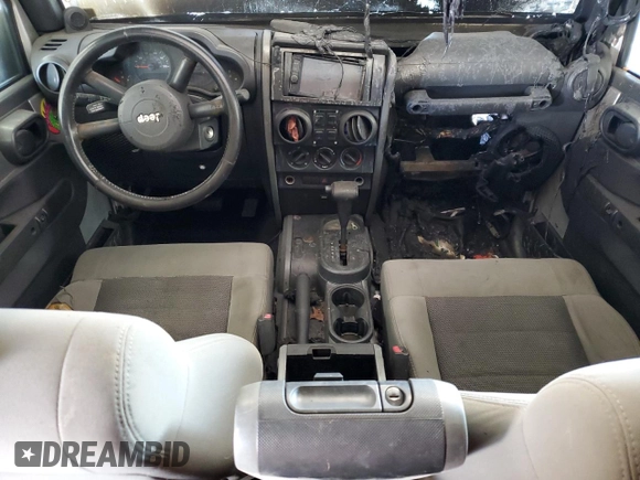 2008 Jeep Wrangler Unlimited X with VIN 1J4GB39198L517999, listed as a Copart auction lot 48200225 with Not Provided miles and Non Repairable. Bid and sale history available at DreamBid. Image 8.