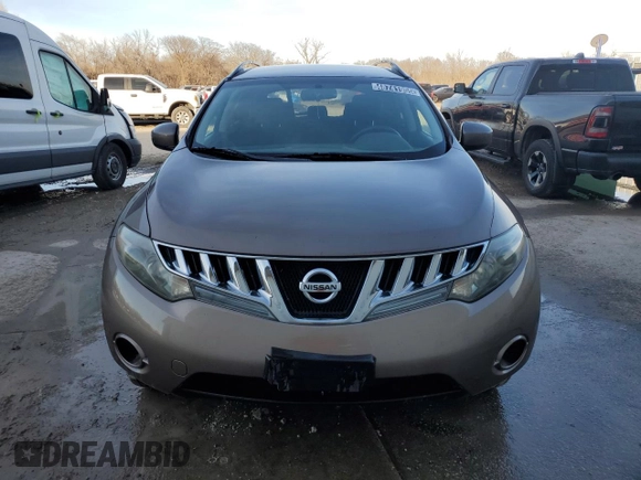 2009 Nissan Murano S with VIN JN8AZ18W09W202148, listed as a Copart auction lot 48741955 with 169,131 mi miles and Clean Title. Bid and sale history available at carsss.com. Image 5.