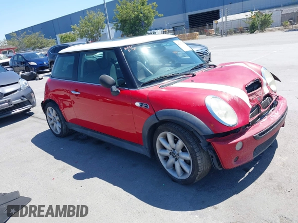 2005 MINI Hardtop S with VIN WMWRE33515TG96312, listed as a IAAI auction lot 42397054 with 176,049 mi miles and . Bid and sale history available at DreamBid. Image 1.