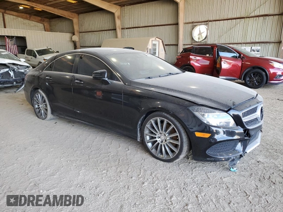 2016 Mercedes-Benz CLS with VIN WDDLJ6FB8GA159414, listed as a Copart auction lot 74836984 with 132,379 mi miles and Salvage Title. Bid and sale history available at carsss.com. Image 4.