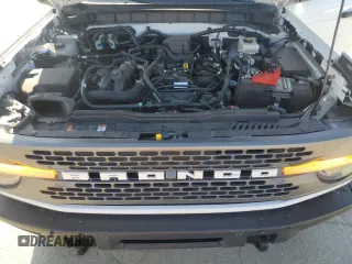 2022 Ford Bronco with VIN 1FMEE5DH3NLA92842, listed as a Copart auction lot 53109365 with 25,303 mi miles and Clean title. Bid and sale history available at DreamBid. Image 12.