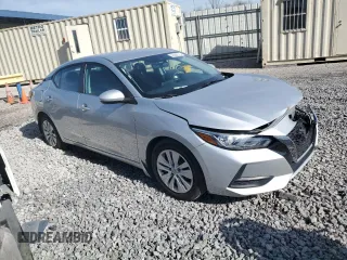 2022 Nissan Sentra S with VIN 3N1AB8BV6NY235475, listed as a Copart auction lot 50362815 with Not Provided miles and Salvage Title. Bid and sale history available at carsss.com. Image 4.