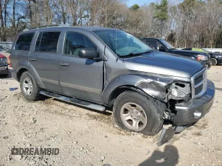 2006 Dodge Durango SLT with VIN 1D4HD48N16F144132, listed as a Copart auction lot 49399155 with 157,884 mi miles and Salvage title. Bid and sale history available at DreamBid. Image 4.