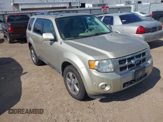 2012 Ford Escape Limited with VIN 1FMCU0EG4CKB75427, listed as a IAAI auction lot 42092721 with 169,269 mi miles. Bid and sale history available at carsss.com. Image 1.