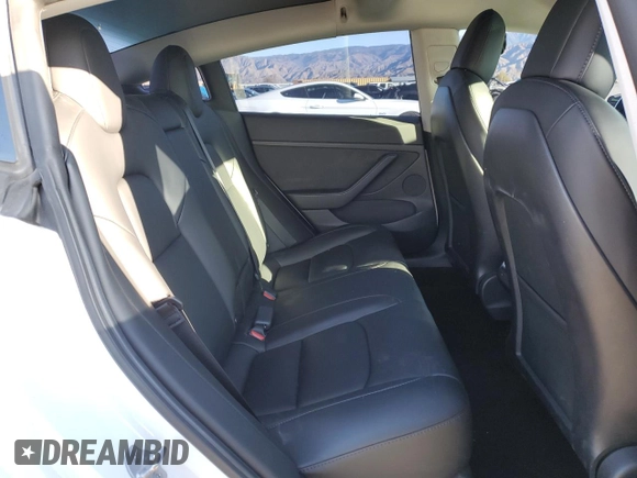 2021 Tesla Model 3 Long Range with VIN 5YJ3E1EB0MF059457, listed as a Copart auction lot 46277945 with 102,367 mi miles and Salvage Title. Bid and sale history available at carsss.com. Image 10.