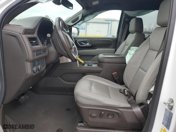 2021 Chevrolet Tahoe LT with VIN 1GNSCNKD5MR402845, listed as a Copart auction lot 43349095 with 68,369 mi miles and Salvage Title. Bid and sale history available at carsss.com. Image 7.