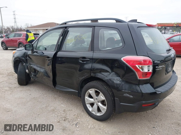 2016 Subaru Forester 2.5i with VIN JF2SJABC0GH558642, listed as a IAAI auction lot 41066536 with 100,840 mi miles and . Bid and sale history available at DreamBid. Image 6.