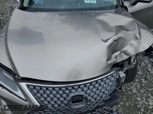 2021 Lexus RX 350 with VIN 2T2AZMDA0MC301668, listed as a Copart auction lot 51757285 with 221,210 mi miles and Salvage title. Bid and sale history available at DreamBid. Image 12.