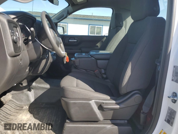 2023 Chevrolet Silverado 1500 Work Truck with VIN 3GCNAAED7PG301679, listed as a Copart auction lot 52553185 with 7,929 mi miles and Clean Title. Bid and sale history available at carsss.com. Image 7.