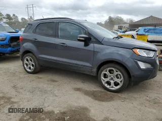2021 Ford EcoSport SE with VIN MAJ3S2GEXMC439690, listed as a Copart auction lot 47822895 with 8,869 mi miles and Salvage Title. Bid and sale history available at carsss.com. Image 4.