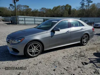 2015 Mercedes-Benz E-Class E 350 Sport with VIN WDDHF5KB6FB130025, listed as a Copart auction lot 50541215 with 140,486 mi miles and Salvage Title. Bid and sale history available at carsss.com. Image 1.