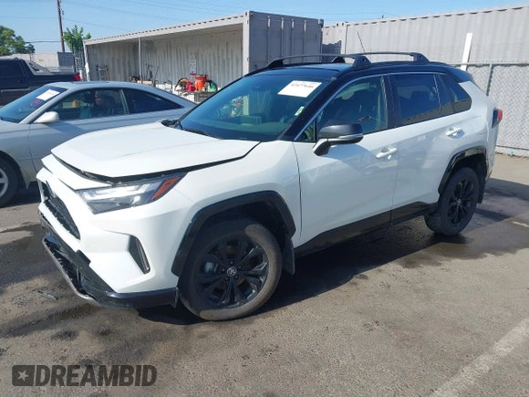 2022 Toyota RAV4 Hybrid XSE with VIN JTME6RFV9ND534822, listed as a IAAI auction lot 42477646 with 49,991 mi miles and . Bid and sale history available at DreamBid. Image 18.