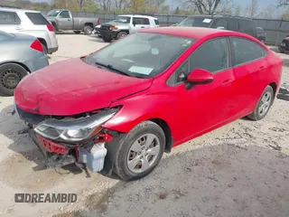 2018 Chevrolet Cruze LS with VIN 1G1BC5SM1J7106018, listed as a IAAI auction lot 42048367 with 107,622 mi miles and . Bid and sale history available at DreamBid. Image 17.