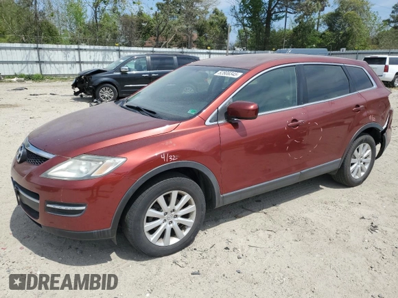 2009 Mazda CX-9 Touring with VIN JM3TB38V890171561, listed as a Copart auction lot 52808345 with 201,012 mi miles and Salvage Title. Bid and sale history available at DreamBid. Image 1.