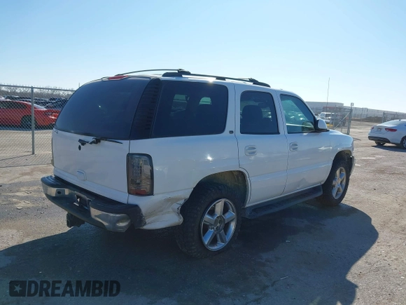 2005 Chevrolet Tahoe Z71 with VIN 1GNEC13T25R108333, listed as a IAAI auction lot 41473619 with 193,335 mi miles and . Bid and sale history available at DreamBid. Image 4.