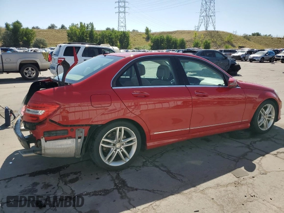 2012 Mercedes-Benz C 300 Sport with VIN WDDGF8BB0CA690265, listed as a Copart auction lot 71020524 with 102,201 mi miles and Salvage title. Bid and sale history available at DreamBid. Image 3.